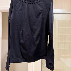 Classic “Hadley” by Smartpak Black Long Sleeve Women's Top